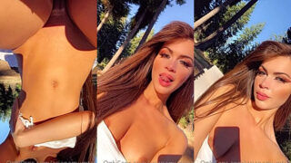 Ariana Mumtaz outdoor nude video