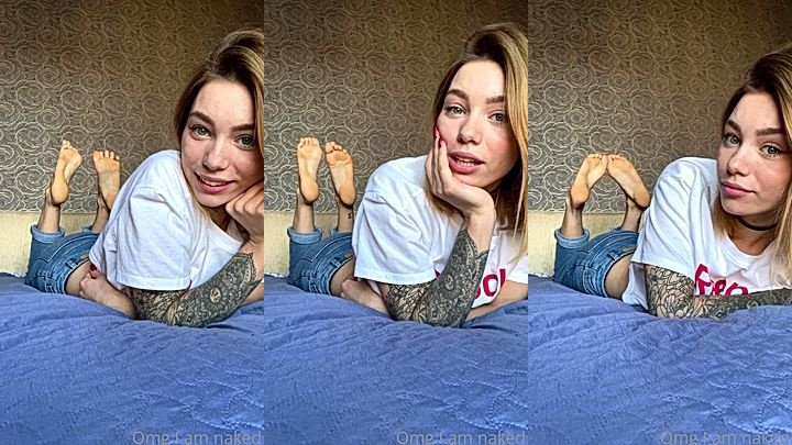 sexy teen aventurinex tease her feet video leaked