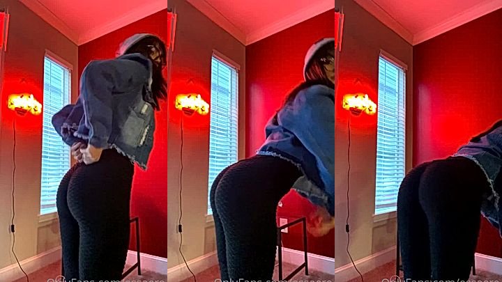 sexy girl essaere showing off her ass