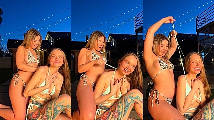 sexy blonde babe Judy Blooms and three happy teens onlyfans video leaked