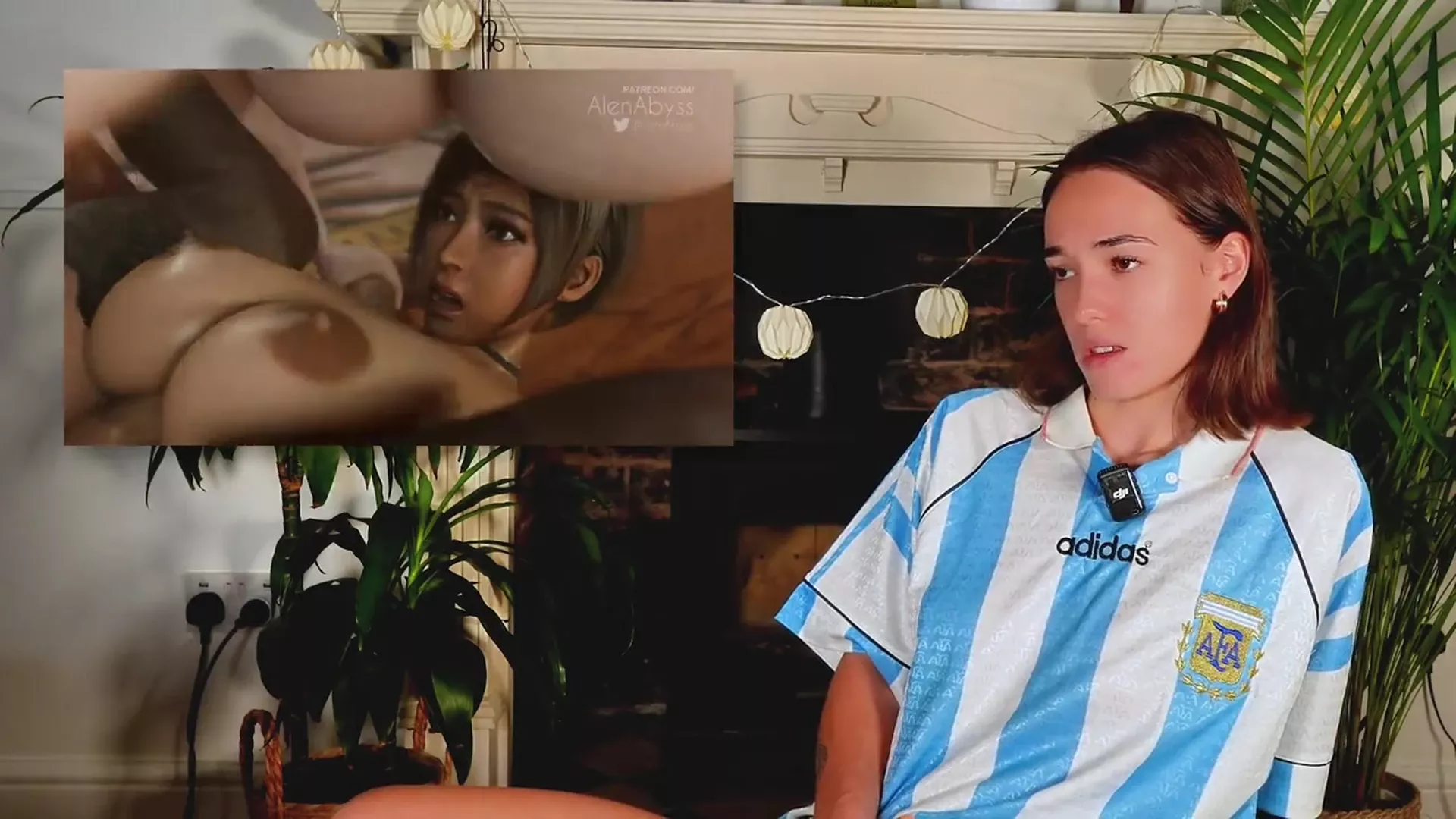 sexy New Zealander Cheekymz climax while watching adult CGI cartoon video leaked
