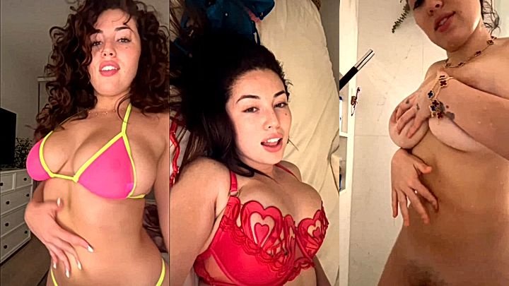 hot girl Playgirlcris showing off her big tits in her bra try-on-haul