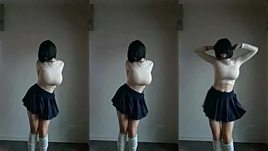 Sierra Lisabeth dancing in her sexy short skirt