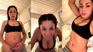 onlyfans girl Playgirlcris teasing her big tits on live stream