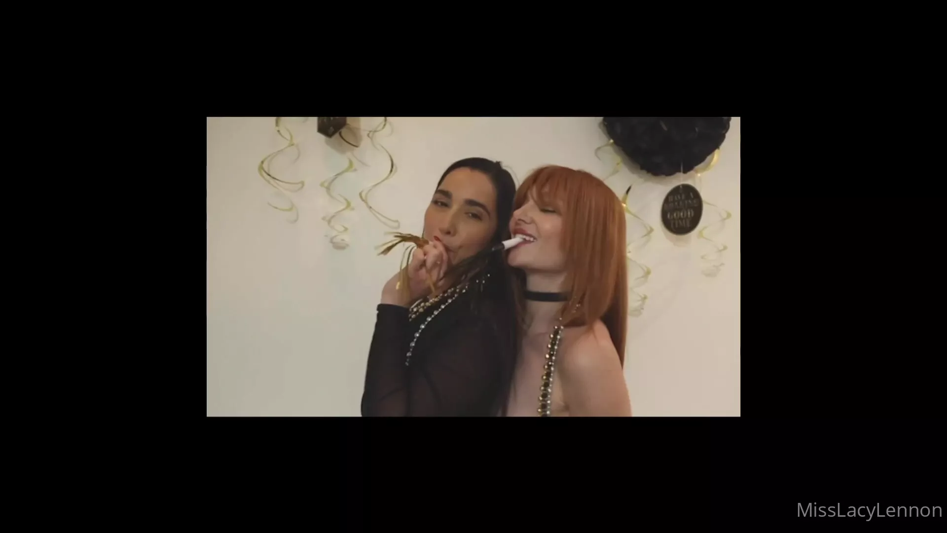 Lacy Lennon two horny sluts smoking