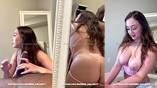 Baddies gallery sucking a bbc in the mirror