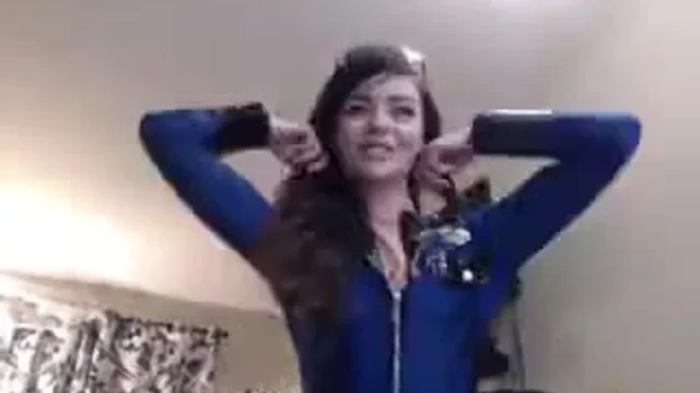 Ashe Maree teasing her police woman cosplay