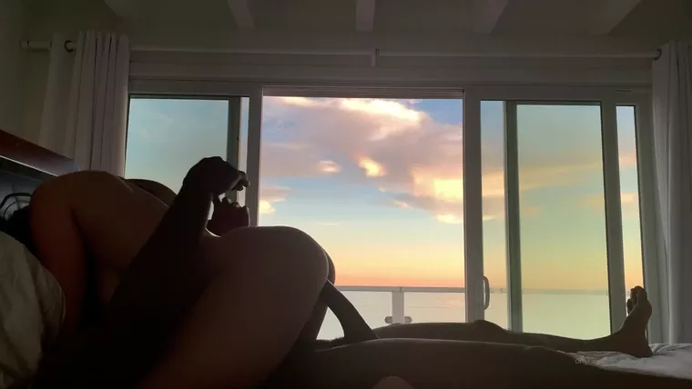 Troy Francisco thicc slut evening fucking with a bbc black bull