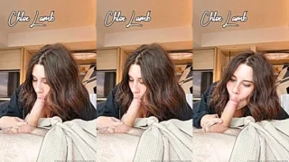 horny stepsis Chloe Lamb with an amazing huge tits