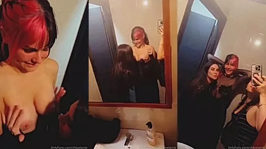 horny lesbian slut Chloe Lamb kissing your big boobs onlyfans